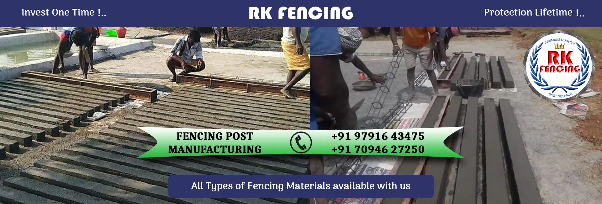 Fencing Post Manufacturing Banner Image