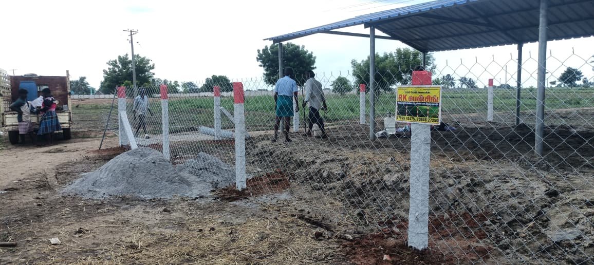 Site fencing by fencing contractors in Chennai